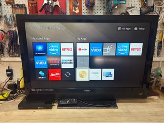 37” Vizio 1080 HD TV with original remote