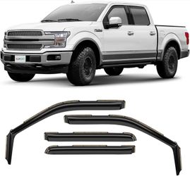 Ford Trucks 2015-2020 CLIM ART in-Channel Rain Guards