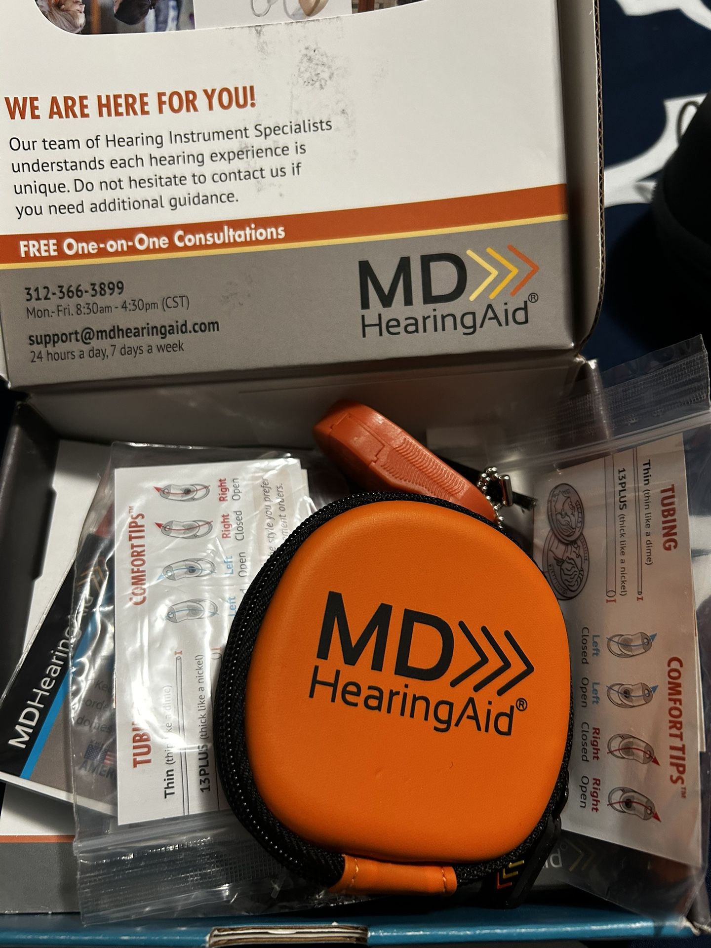 Hearing Aid - MD Hearing Aid - New In Box
