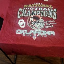 Vintage 2000 Sooners OKC Collectible Shirt Xl With Tags
