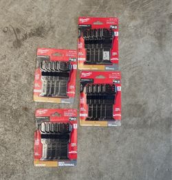 Milwaukee OPEN-LOK Variety Oscillating Blade Set w/ Japanese Hardwood Blade