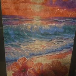 Completed diamond art
