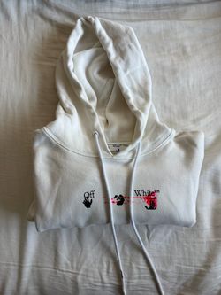 Off-White White Graphic Hoodie