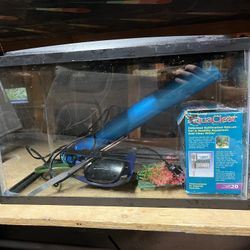 10 Gallon Fish Tank Aquarium 