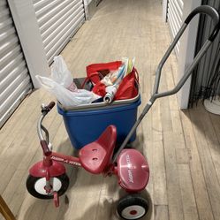 Red Radio Flyer Tricycle 