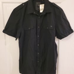 Men's Guess Short Sleeve Shirt 