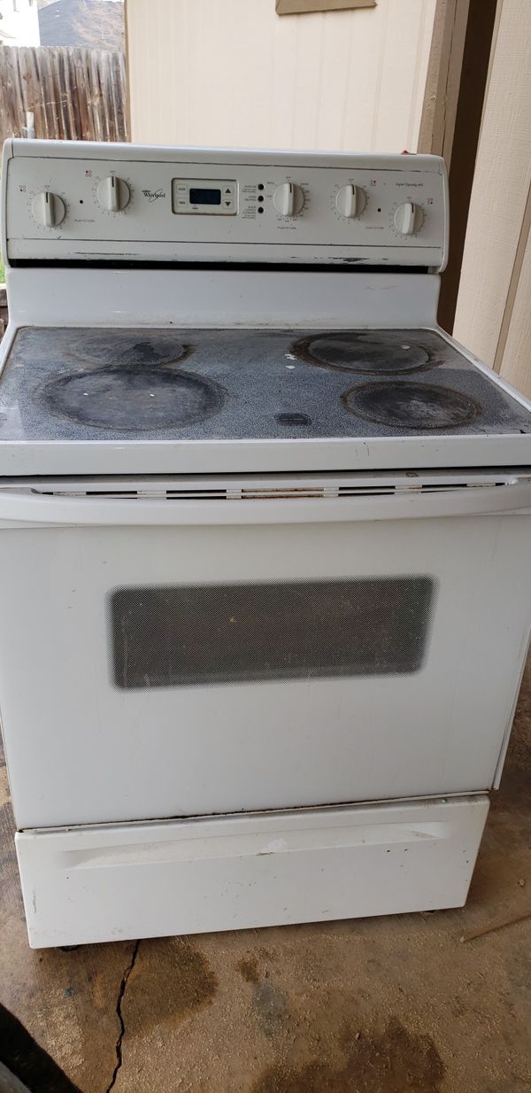Whirlpool self clean ceramic top stove for Sale in San Antonio, TX