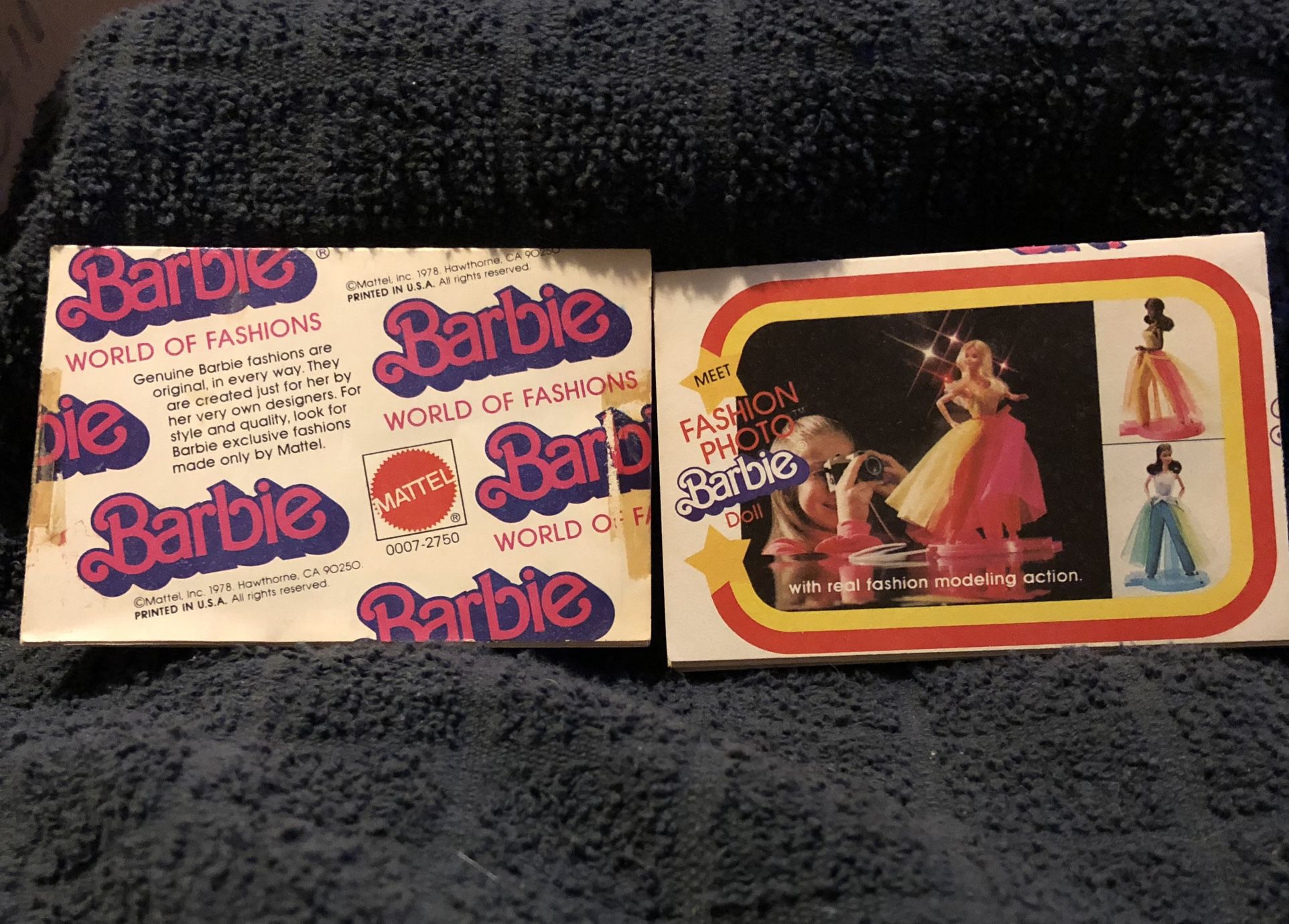 Vintage 1970s Mattel BARBIE Clothing Advertisement Booklet