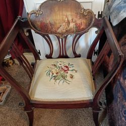  Wood Unique Vintage  Side Chair