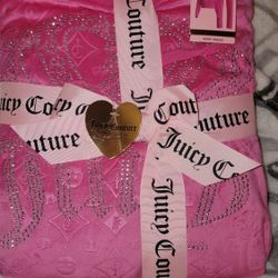 Juicy Couture Pink 2 Piece Pajama Set 