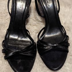 Women Aldo black heels Size 38