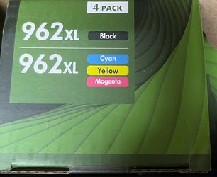 HP 962XL Ink Cartridges 4 Pack
