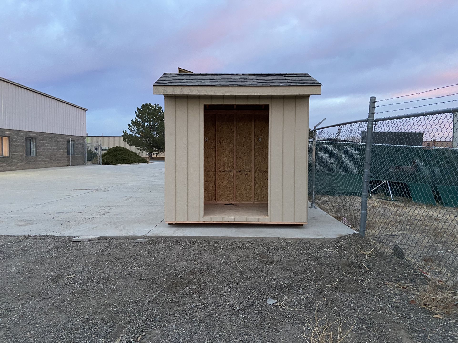 6x8 Courtyard Shed BBB