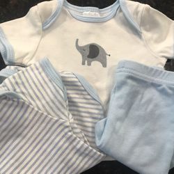 0-3 Months 3-piece Outfit