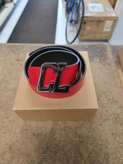 Christian Louboutin Happy Rui CL Logo Belt