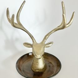 Hold Deer Bracelet Holder, Decorative Jewelry Holder, Bathroom Jewelry Tray