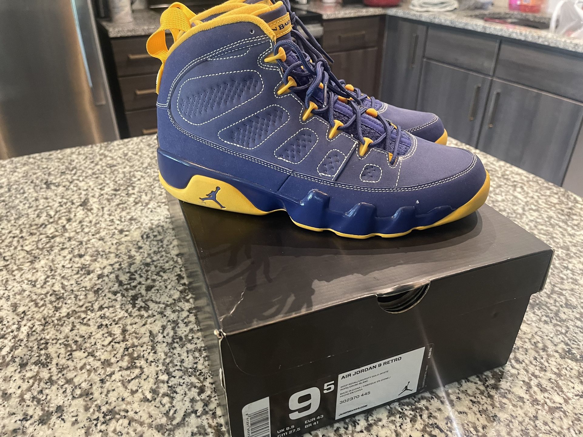 Jordan 9 Retro (Calvin Bailey) 9.5