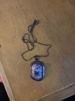 Vintage Delvin John Sterling Necklace