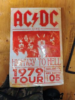 AC DC Poster