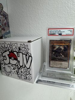 2018 YU-GI-OH! JPN 20TH ANNIVERSARY DUEL SET #JP001 OBELISK THE TORMENTOR PSA 7