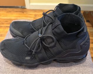 NIKE AIR VAPORMAX UTILITY FLYKNIT TRIPLE BLACK - SIZE 13