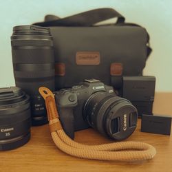 Canon EOS R8 Full Lens Kit + Extras - (Not Sold Separately)