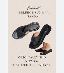 Madewell Sandal Sz 9 Women’s EUC