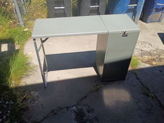 Mid century tank desk
