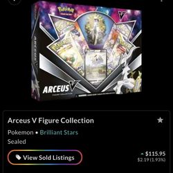 Arceus V Figure Box