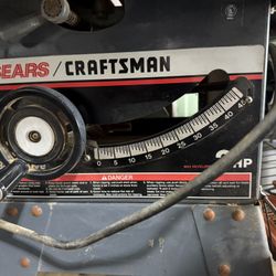 Craftsman full-size table saw 10 inch belt drive 2 hp motor