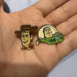 Woody And Buzz Disney Pins 