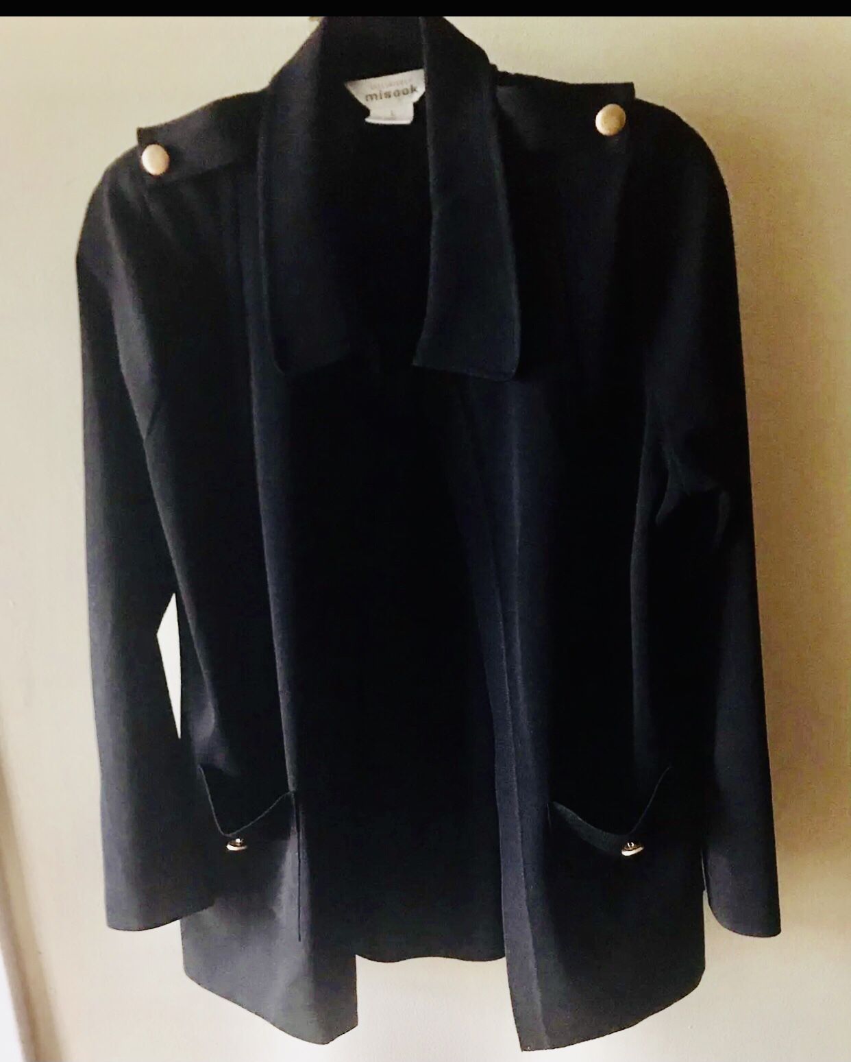 Misook Elegant Black Blazer