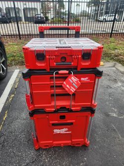 Milwaukee Packout Rolling Toolbox Combo Set