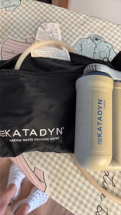 Katadyn Hiker Water Filter with Carry Bag