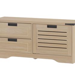 Entryway Bench, Shoe Cabinet Holder/Organizer