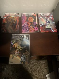 IDW Star Wars Comic Tales of Villainy and Weapon of the Jedi