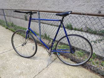 Large size Takara single speed road bike w flatbar