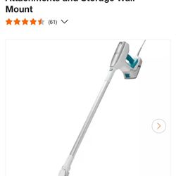 BLACK+DECKER Steam-Mop Multipurpose Steam Cleaning System with 7-Attachments and Storage Wall Mount