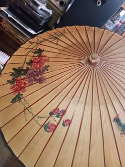 Chinese oil-paper umbrella,amboo oil-paper umbrella or parasol