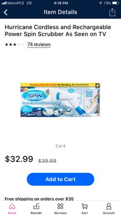 Spin scrubber new in box