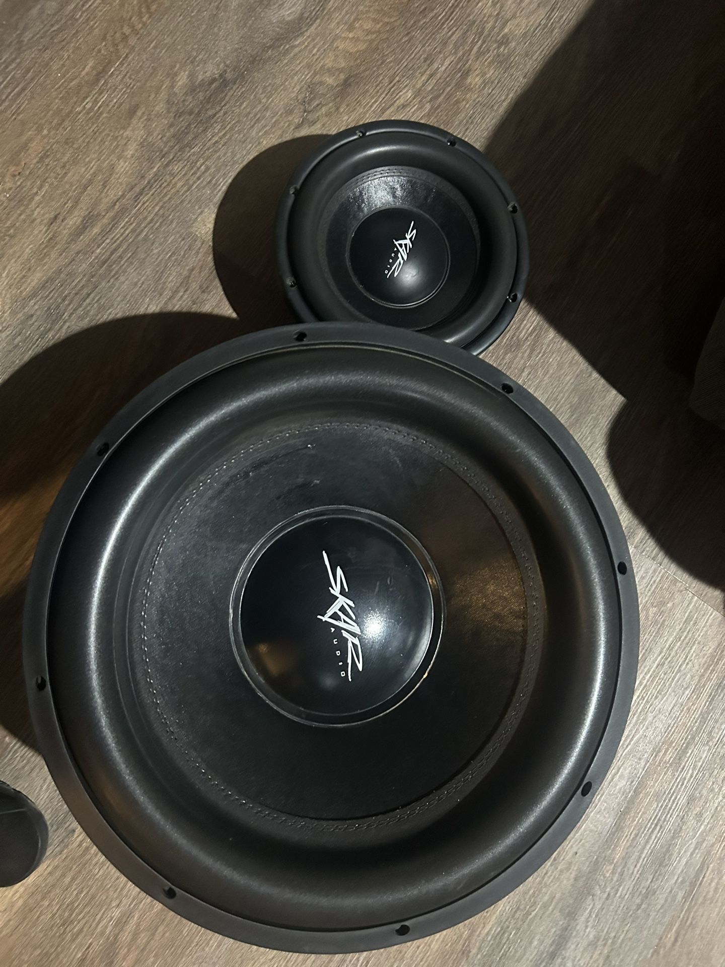 18” Skar Subwoofer And 10” Skar Subwoofer Almost Brand new