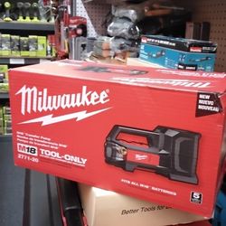 MILWAUKEE M18 TRANSFER PUMP (TOOL ONLY)