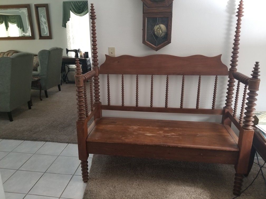 Vintage Parsons Bench