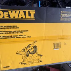 Dewalt Dws780 12” Double Bevel Sliding Compound Meter Saw 