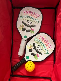 New Pickleball Paddle Set with Ball