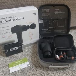 Sharper image power percussion massager