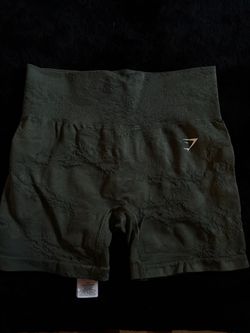 Gymshark Seamless Shorts Olive Green