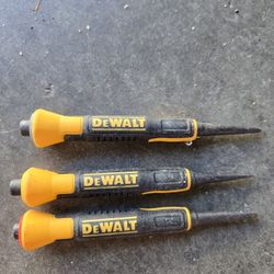 DEWALT 1/32 in., 2/32 in., 3/32 in. Bi-Material Nail Tapper Set (3-Piece)