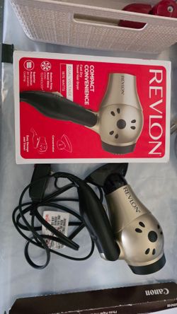 Revlon foldable hairdryer 1875W, compact for travel