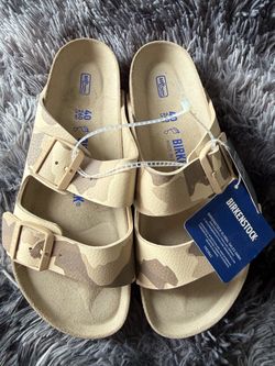 NEW Birkenstock Arizona Soft Footbed Camo Sandals